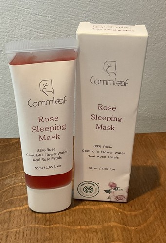 Commleaf rose sleeping mask - rose,