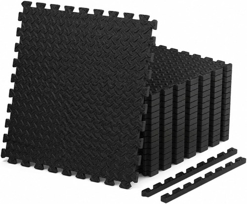 Interlocking garage mat - interlocking,
