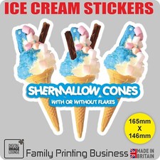 ICE CREAM VAN Stickers -