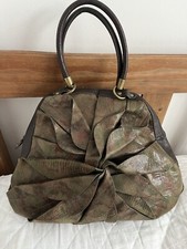 Brand New Jessica Simpson Faux Leather Handbag Snakeskin Design Vegan