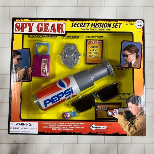 Vintage 1997 pepsi spy gear - vintage,