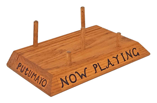 Wood stand for dvd decor - wood,