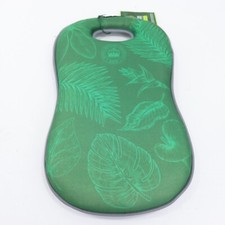 Spear & Jackson Botanical Print Kneeler Pad Dark Green