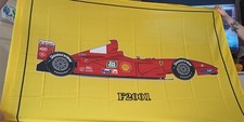 Genuine Official Ferrari Formula One F1 Flag Banner F2001 Yellow 141 x 98 cm