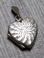 Vintage Sterling Silver Heart