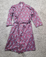 Vintage Robe Mens Medium Red