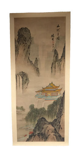 Chinese painting scroll - chinese,