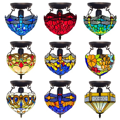 Tiffany style ceiling - style, 10"