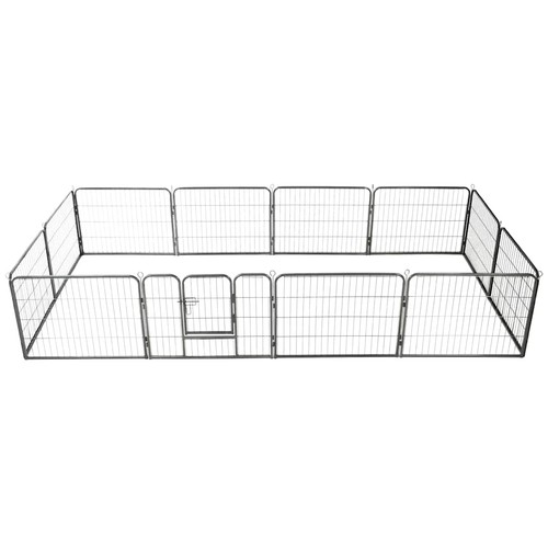 Dog playpen panels steel - dog,