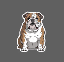 Bulldog Sticker Waterproof