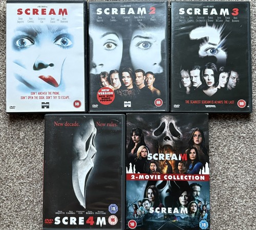 Scream movie dvd - dvd, complete