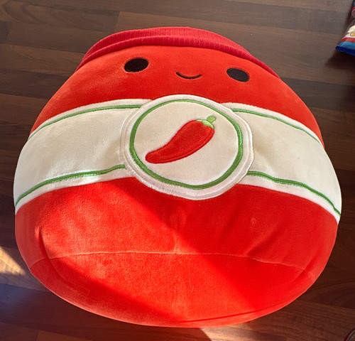 Squishmallows red white green - squishmallows, red/white/green