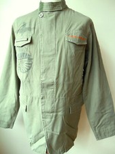 Army jacket mandarin collar