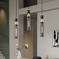 Black Gold Chandelier 3 Lights
