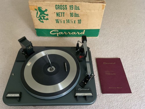 Garrard type a70 turntable - type,