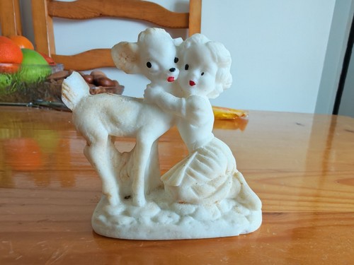 Small bambi and girl - bambi,