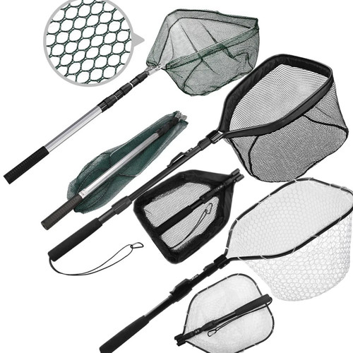Rubber coated landing - coated, net