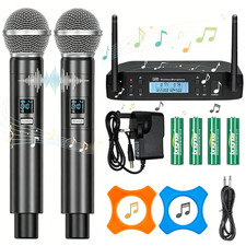 2pcs uhf wireless microphone - 2pcs,
