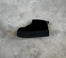 UGG Black Mini Platform Boots