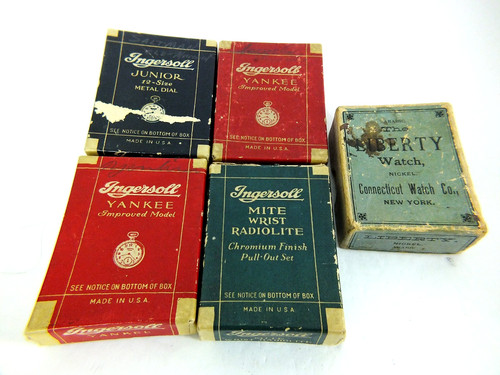 Lot ingersoll yankee - of,