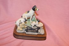 Border Fine Arts Jack Russell and Puppies - Mairi Laing Hunt