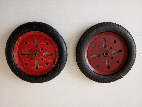Vintage meccano pulleys - 2,