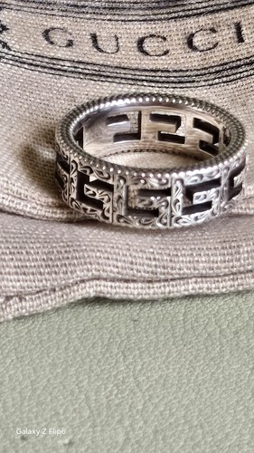 Genuine gucci silver gothic - genuine,