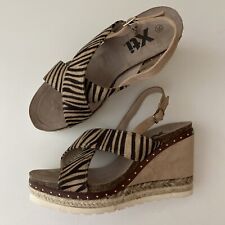 XTI Sandals Sz 6 Wedge Heel