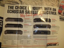 Echostar Satellite leaflet - Vintage AV