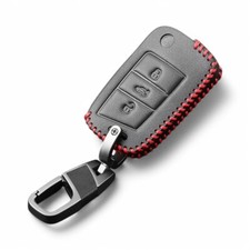 Black/Red Key Cover For VW