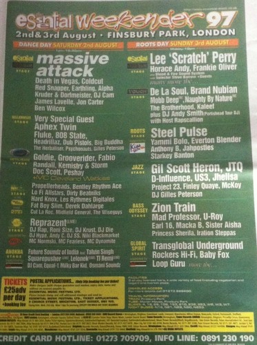 Essential weekender 1997 - weekender,