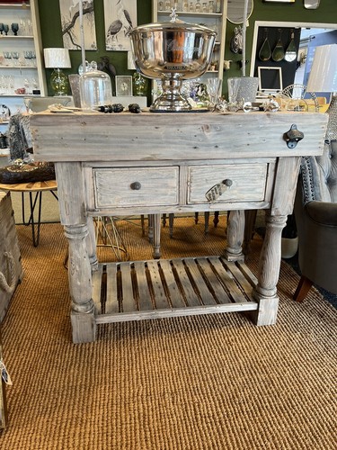 Butchers block kitchen island - block,