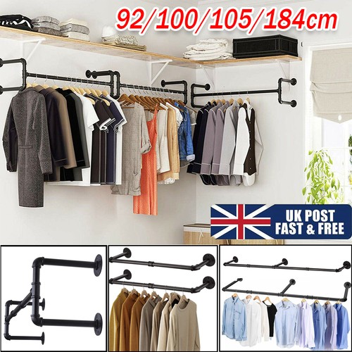 Industrial pipe clothing rack - pipe,