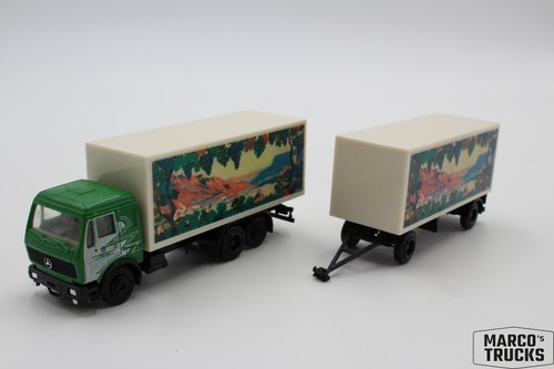 Herpa box trailer truck - box,