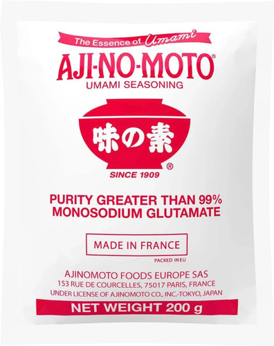 Aji moto monosodium - aji-no-moto,