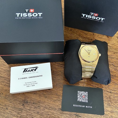 Tissot prx gold quartz 40mm - tissot,
