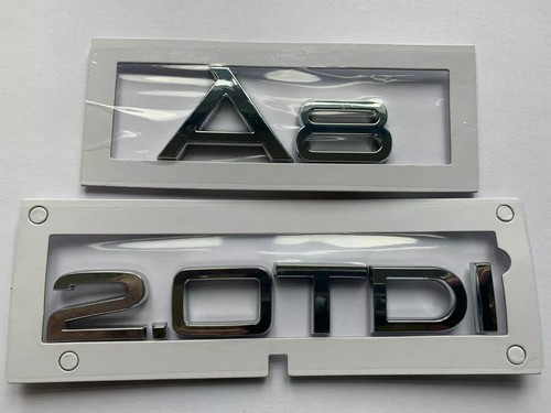 Chrome 0tdi badge - chrome, 2.0tdi