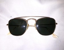 B&L Ray-Ban Classic Collection Style 5 W1344 Arista Frames  Green G-15 Lenses 