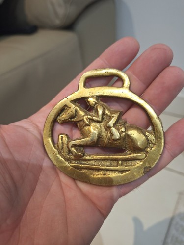 Vintage brass horse - vintage,