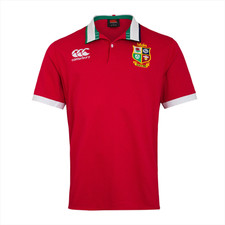 British & Irish Lions Polo Men's Rugby Canterbury 2021 Classic Top - New