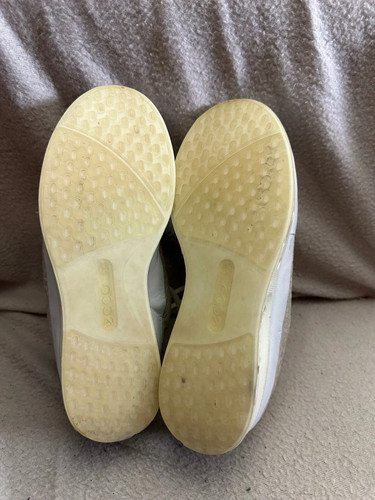 Ecco goretex beige trainers - , uk