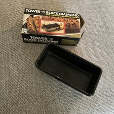 VINTAGE TRADITIONAL TOWER BLACK DIAMOND CAKE LOAF BREAD BAKING TIN/PAN BOXED