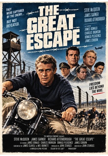 The great escape movie poster - the,