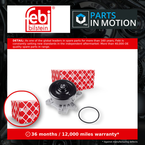 Water pump 181530 febi - 181530,