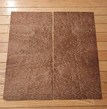 2 pieces sapele mahogany wood