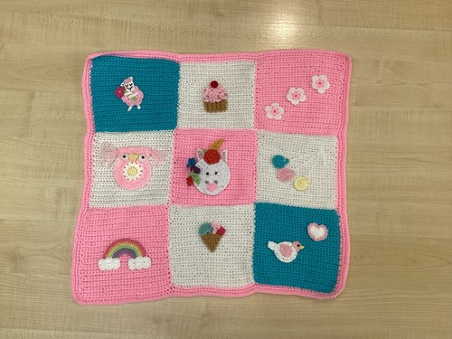 Hand crochet baby - hand, girls