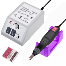 Electric nail art - file, drill
