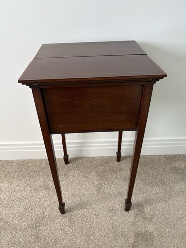 Vintage mahogany sewing - mahogany,