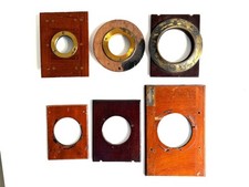 Antique Lens Boards with