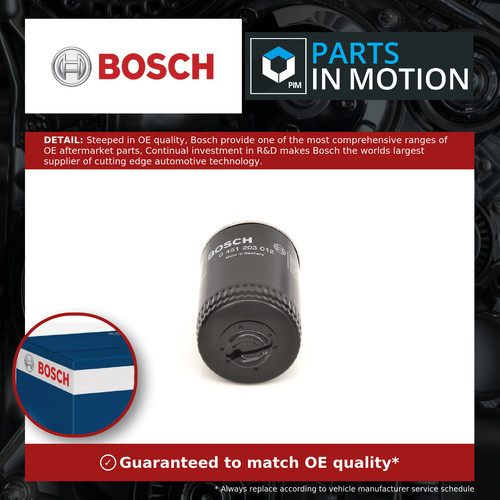 Oil filter 0451203012 bosch - filter,